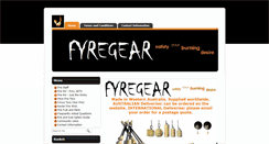Desktop Screenshot of fyregear.com